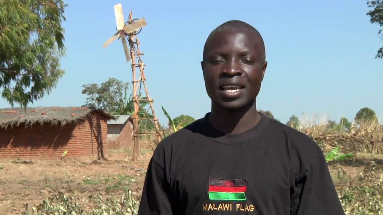 William Kamkwamba, the African Teen Who Invented Wind Turbine Out of