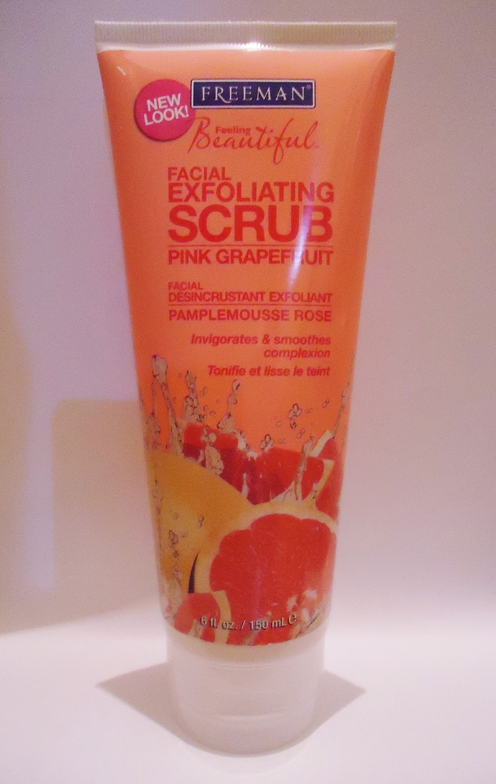 Freeman Facial Exfoliating Scrub, Pink Grapefruit, Review, Photo Style n Spice