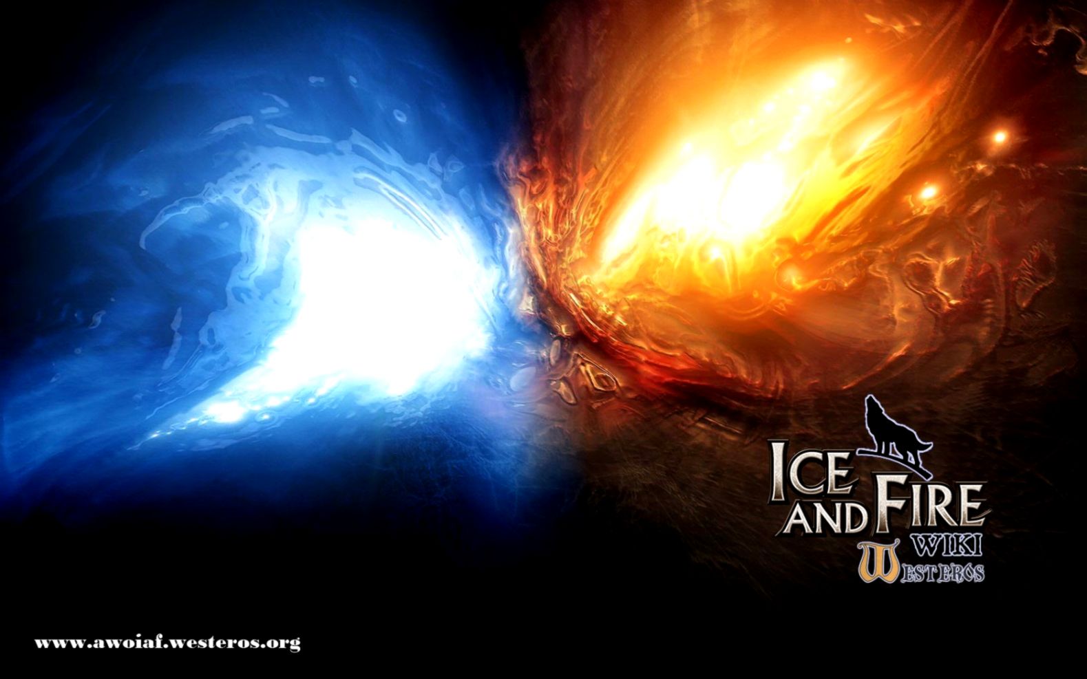 Abstract Fire and Ice