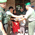 "Jumat Berkah" Kapten Inf Soepomo Danramil Margoyoso serahkan bantuan kepada anak yatim