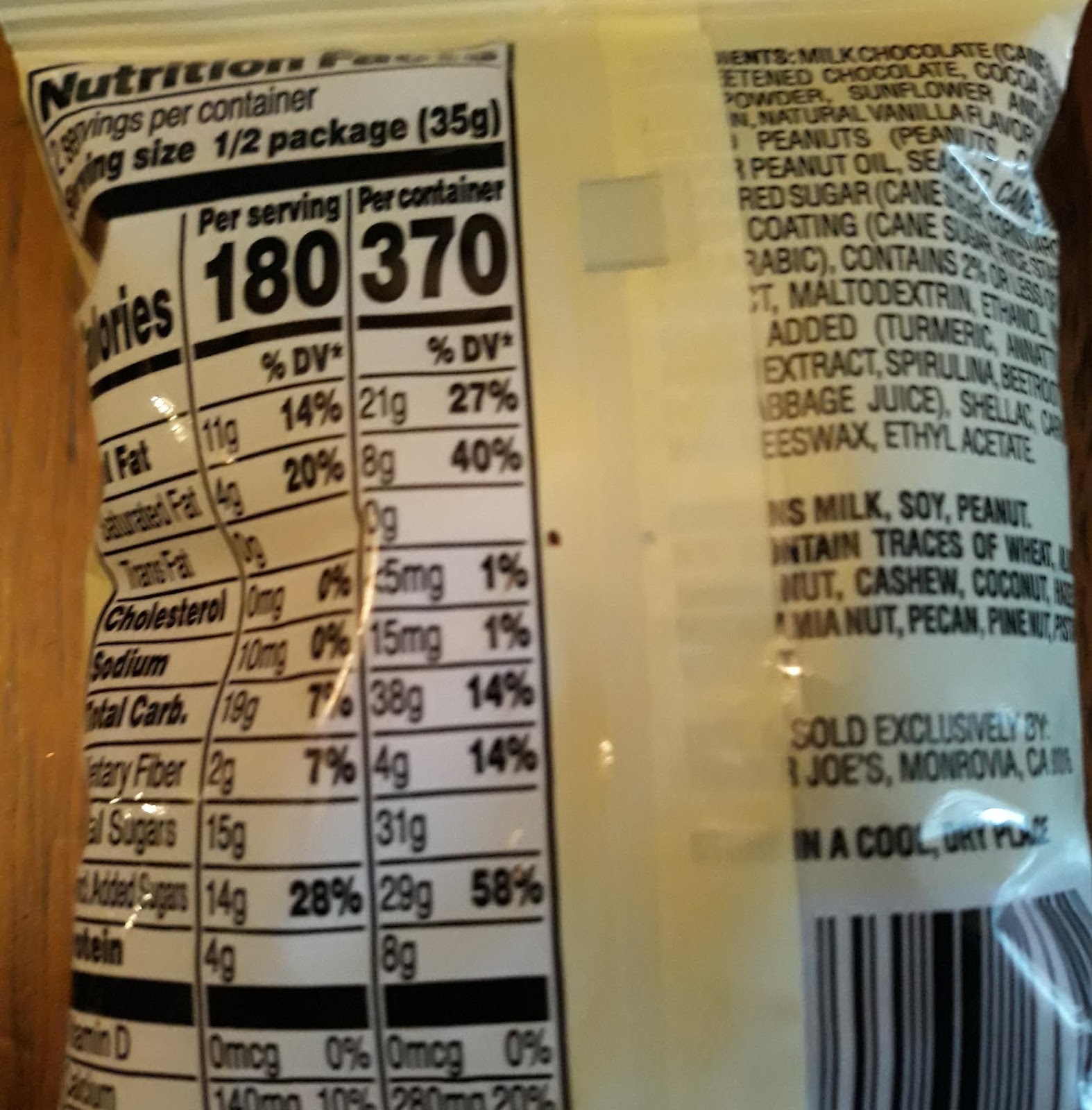 What's Good at Trader Joe's? Trader Joe's Candy Coated Chocolate Peanuts