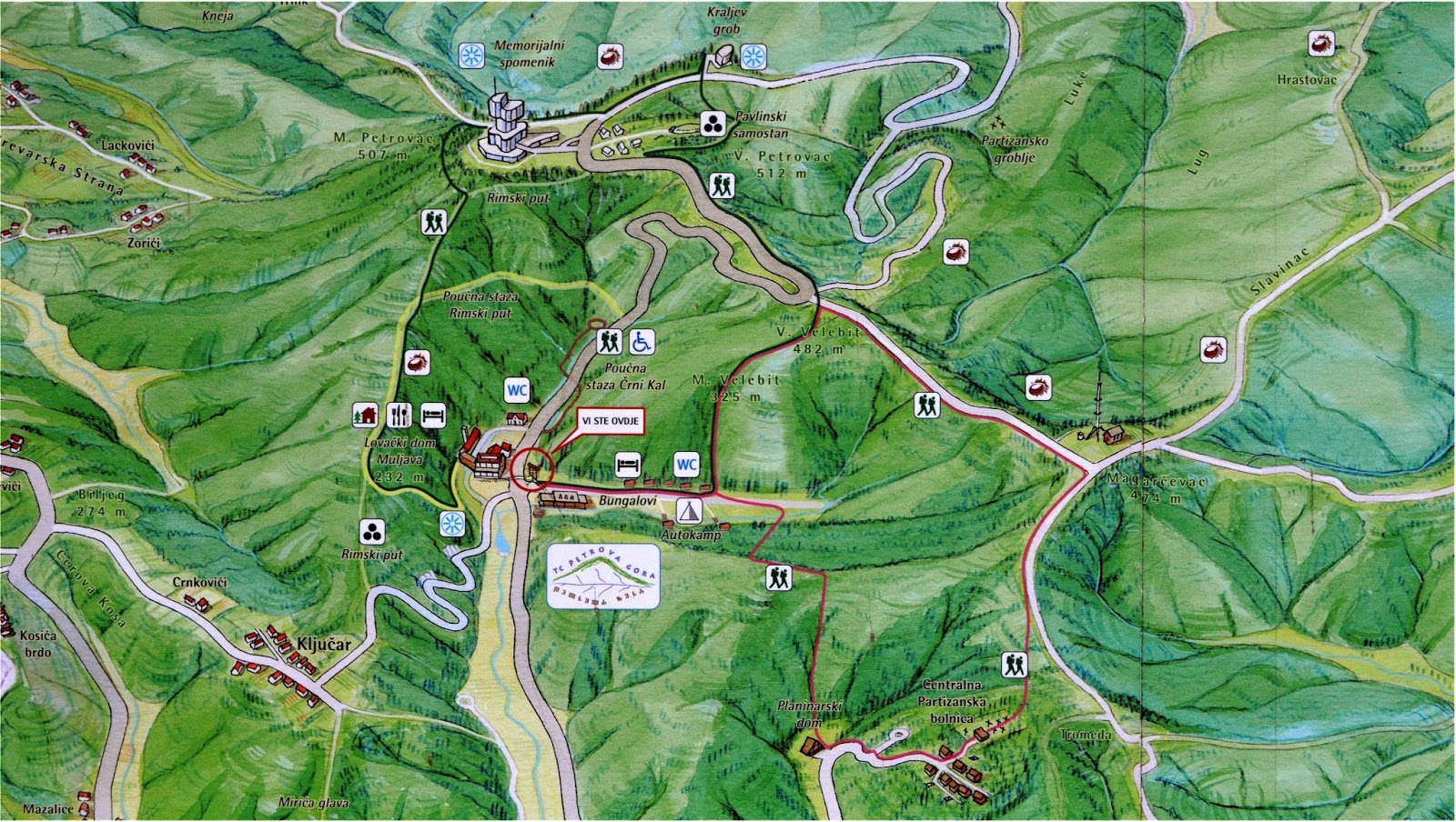 Ljepote planina Planinarska obilaznica Petrova gora, travanj 2017.