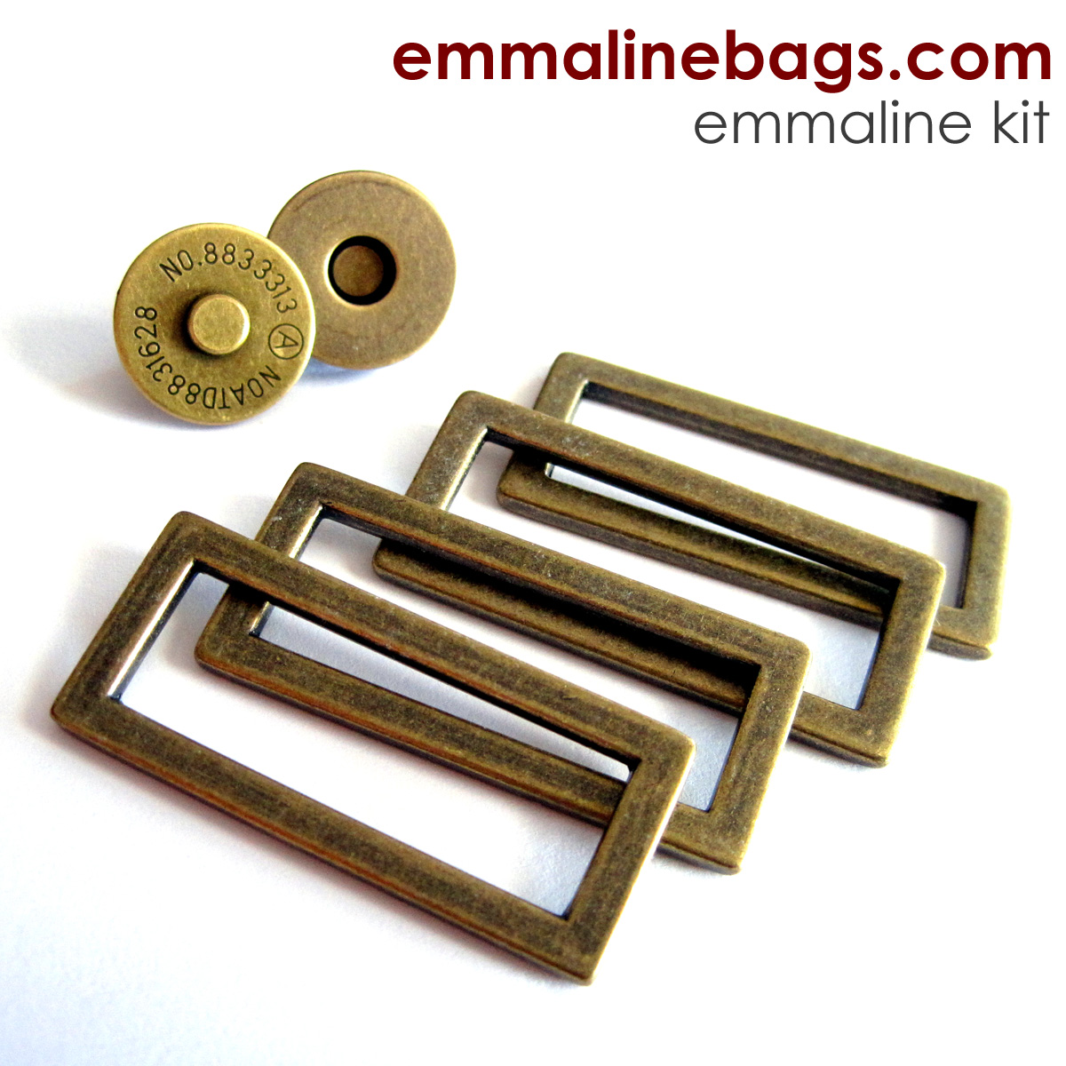 Emmaline Bags: Sewing Patterns and Purse Supplies: New Handbag Hardware on my Website!