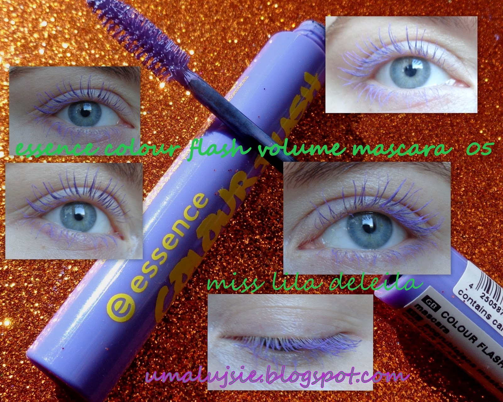 essence colour flash mascara