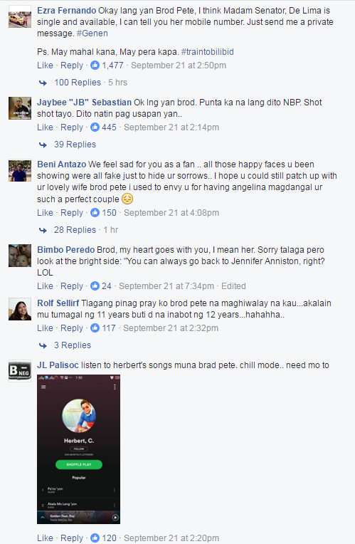 comments  “Brod Pete” settles real score with Angelina Jolie