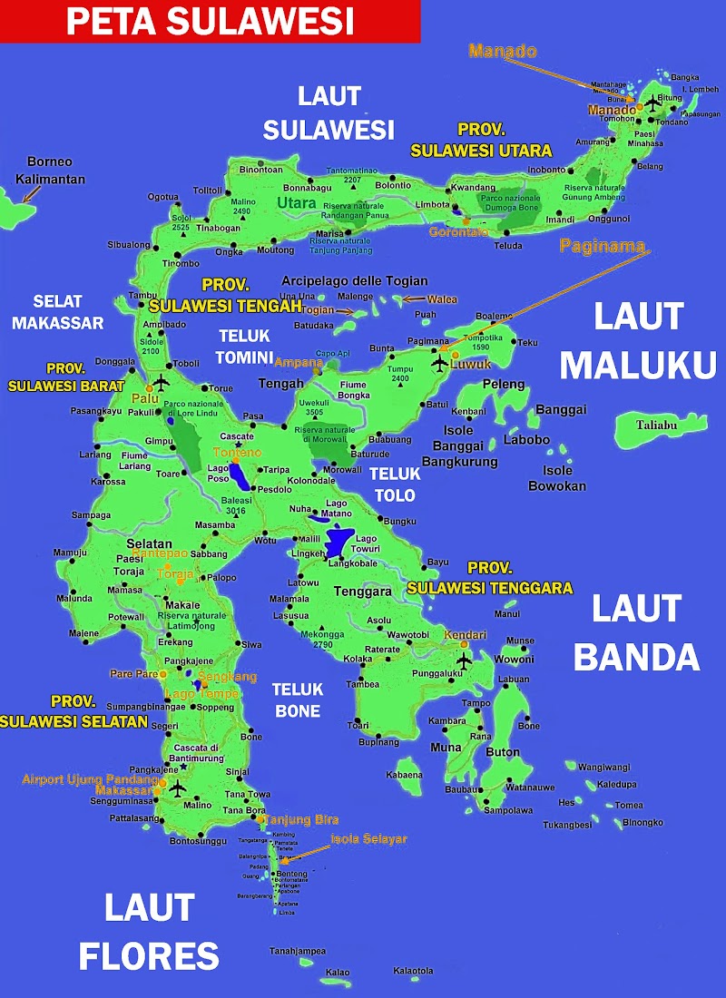 Konsep Baru Peta Pulau Sulawesi, Info Penting!