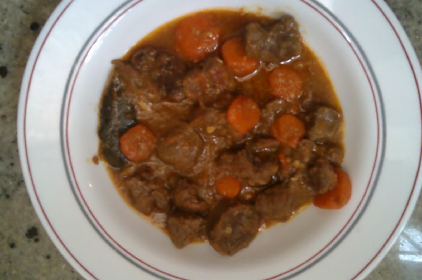 Carmencocinillas CARRILLADA EN SALSA