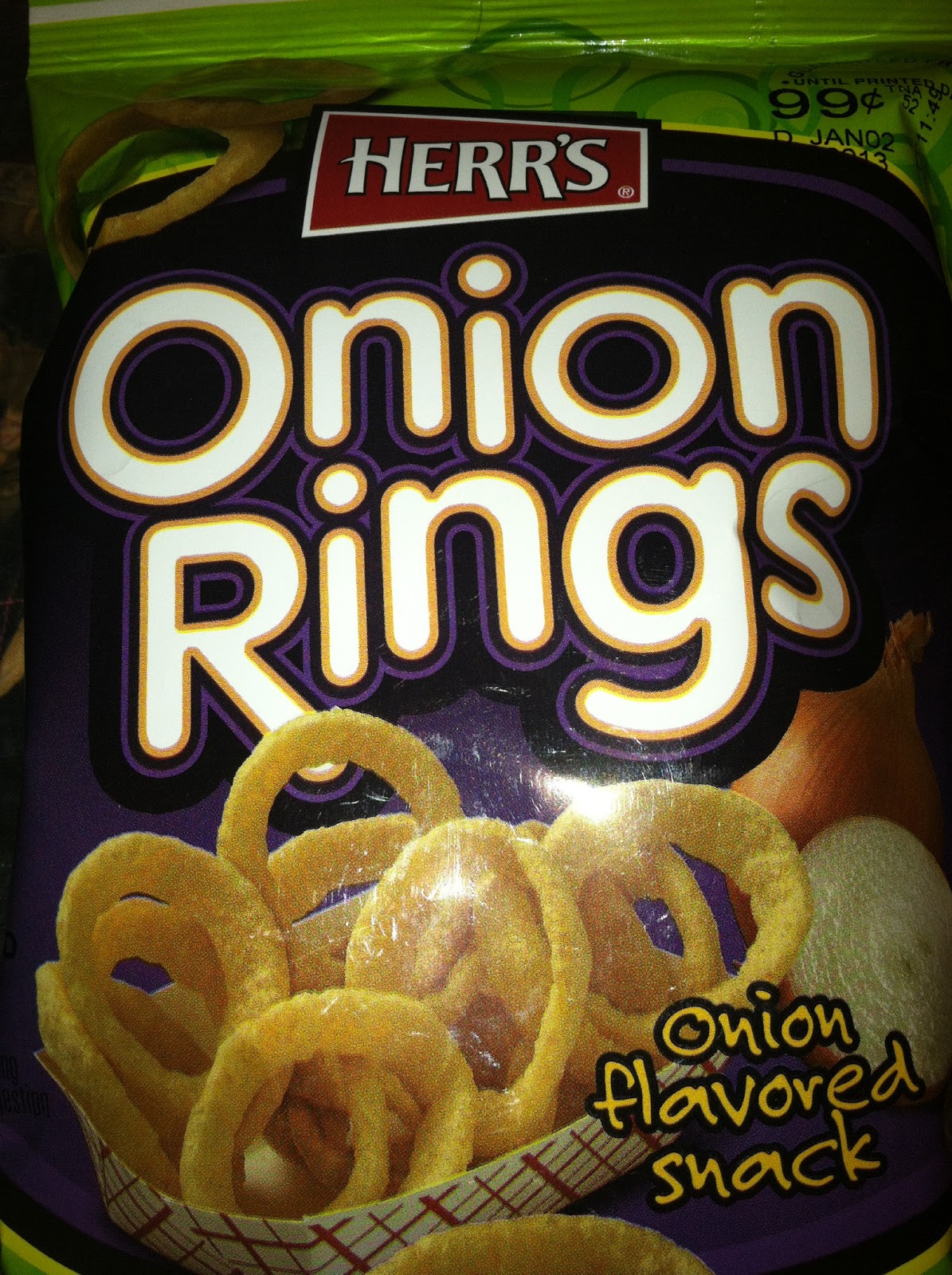 French Fry Diary French Fry Diary 457 Herr's Onion Rings