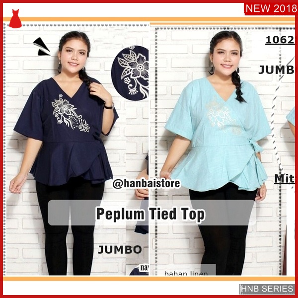 HNB044 Model Atasan Baju Ukuran Besar Jumbo Modis BMG Shop