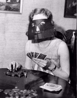 Máscara para jugar al póker
