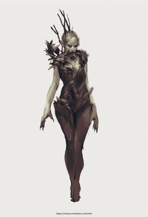 As sombrias ilustrações de fantasia, ficção científica e terror de Daria Rashev Daria Rashev artstation arte ilustrações fantasia ficção científica terror sombrio games