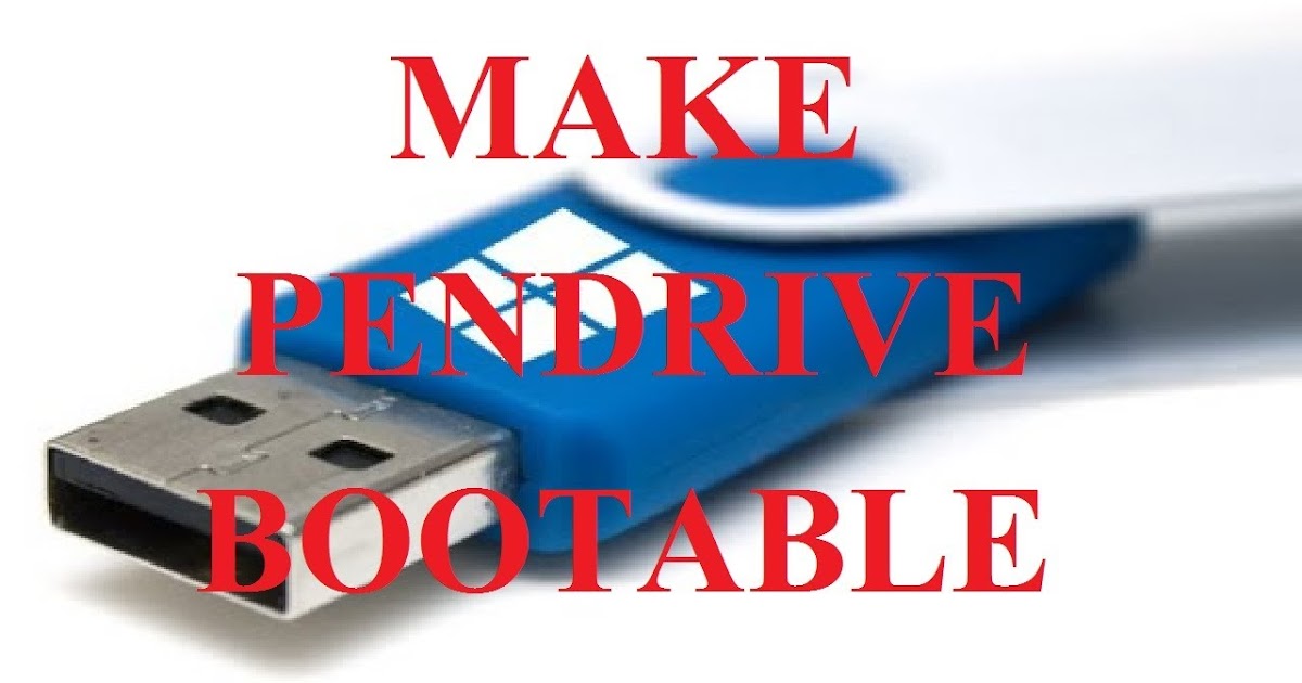How to make a flash drive bootable on Windows 7 or Vista Way2Trick