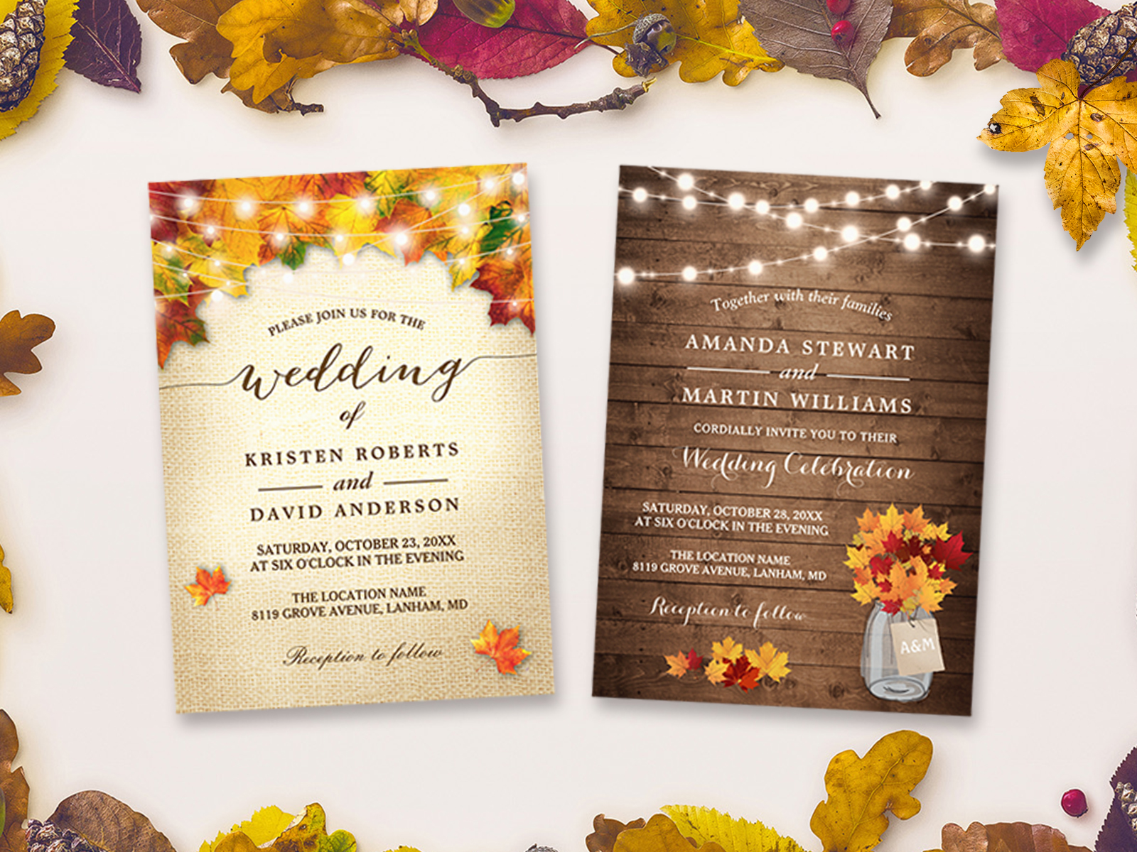 fall-in-love-24-autumn-wedding-invitation-ideas-mimoprints