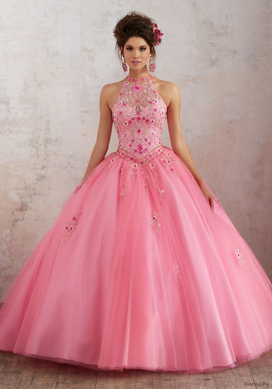 Vestidos De 15 Años Color Rosa Fiusha Sales Cheap, Save 46% 