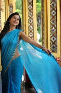 rakul-preet-singh-stills-in-blue-saree-t