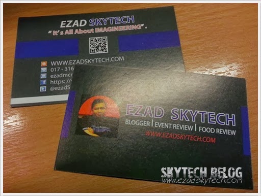Ezad Skytech Name Card