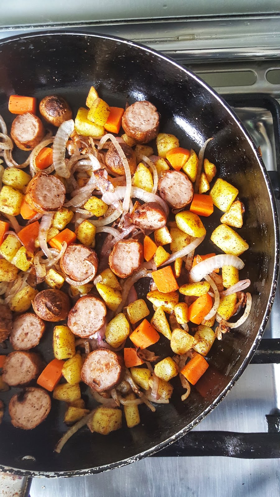 SAUSAGE BREAKFAST POTATOES / Nairobi Kitchen