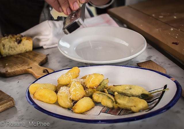 Latteria Studio Rome Latteria Studio Rome, Rachel Roddy, Alice Adams, Cookery School Rome, frittura