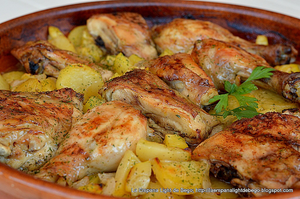 LA EMPANA LIGHT DE BEGO: Pollo Asado al Ajillo con Limón LA EMPANA LIGHT DE BEGO: Pollo Asado al Ajillo con Limón