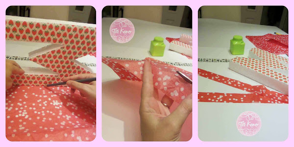 manualidades con niños decorar letra