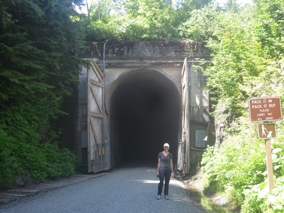 Chocolate Covered Running Light at the end of the tunnel marathon