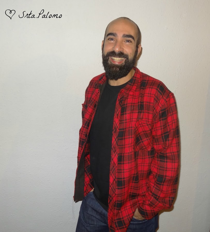 camisa de cuadros de hombre a medida