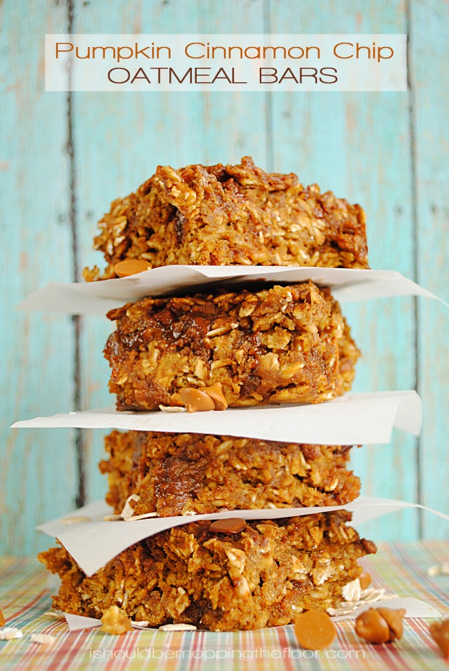 Weight Watchers Pumpkin Oatmeal Breakfast Bars