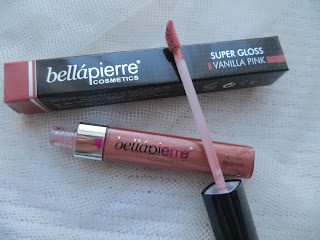 review bellapierre swatch pink vanilla