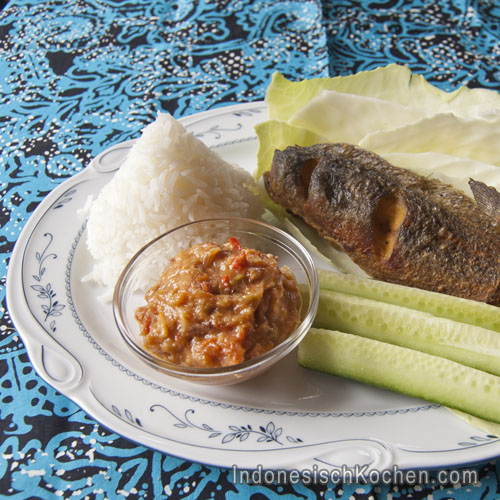 Katzenfisch mit Sambal rezept indonesisch kochen