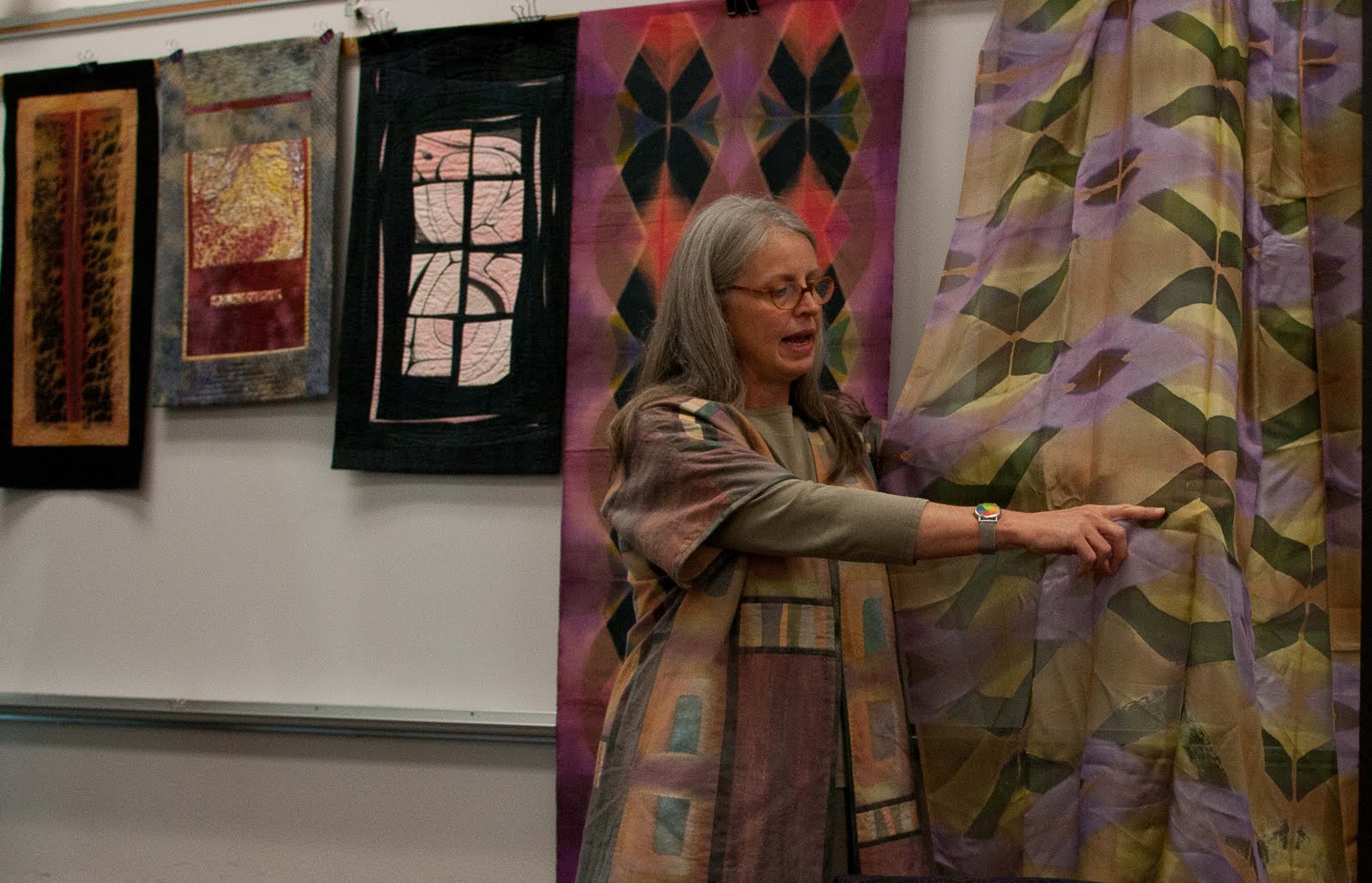 Contemporary Quilt Art Association Blog Elin Noble inspiring creativity