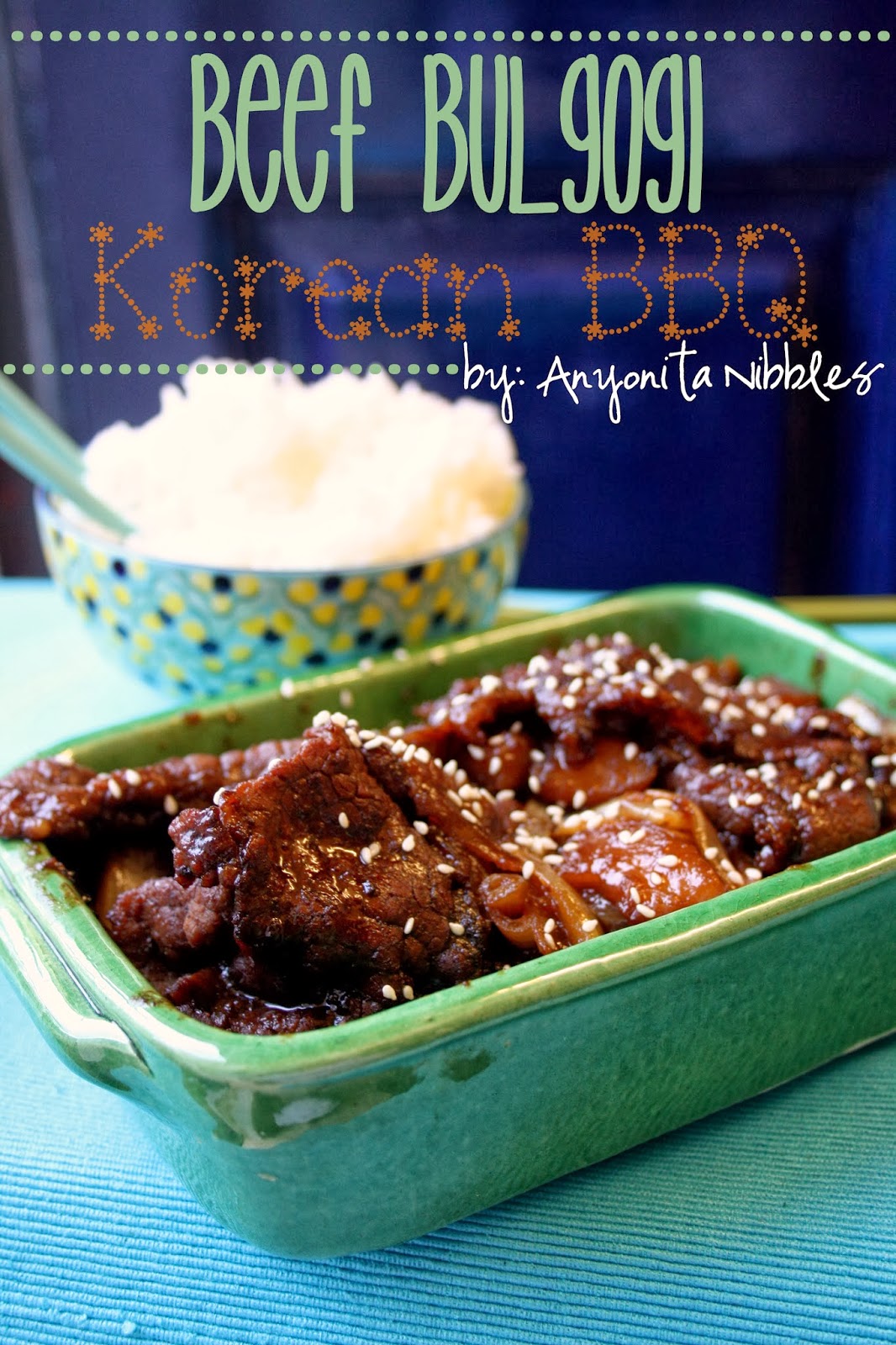 Beef Bulgogi & Rice--Korean BBQ