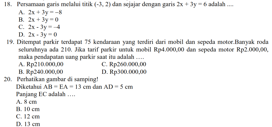 Most Wanted 11+ Download Soal Persamaan Kuadrat, Terbaru!