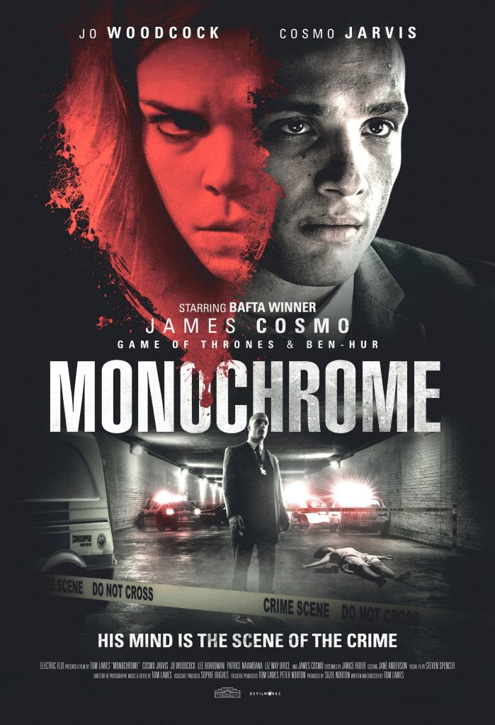 monochrome movie poster