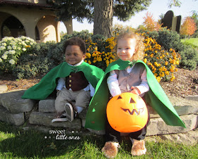 DIY Halloween Costumes for Kids and Toddlers - Hobbits - www.sweetlittleonesblog.com