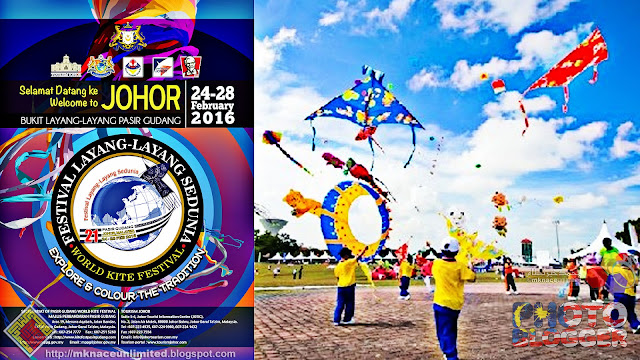 Festival Layang-layang Sedunia Pasir Gudang Ke-21 Sasar 200,000 Pengunjung