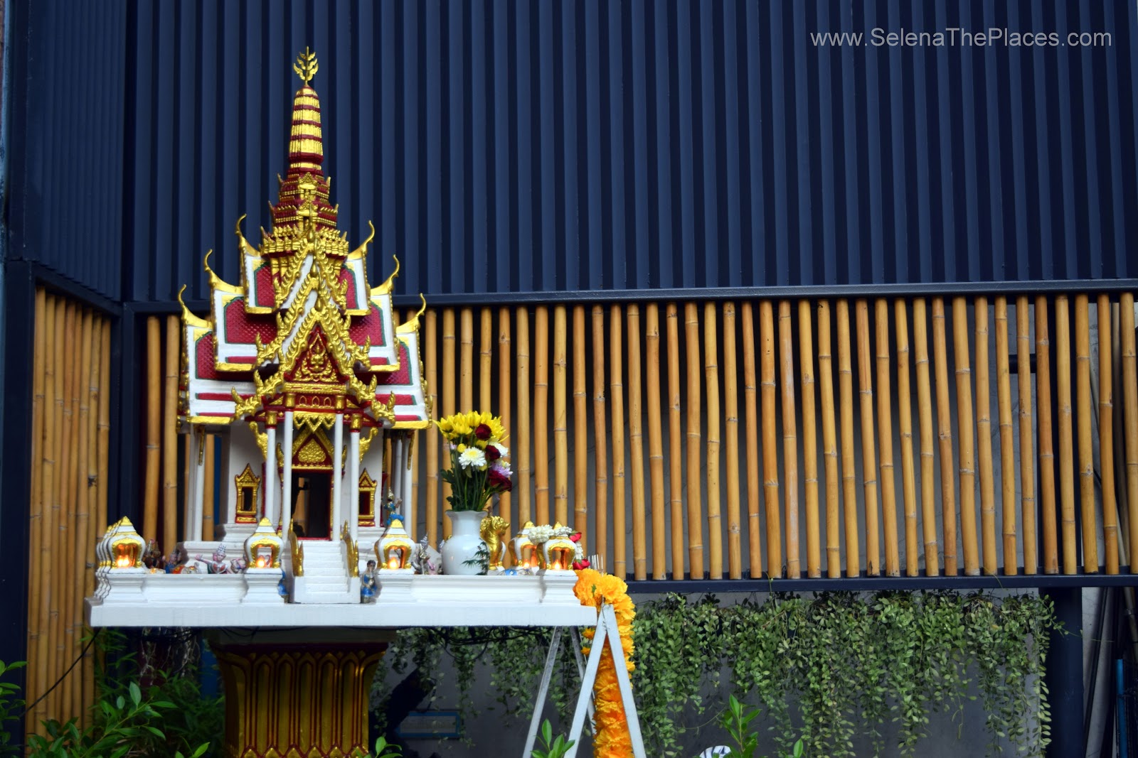 Spirit House in Bangkok Thailand