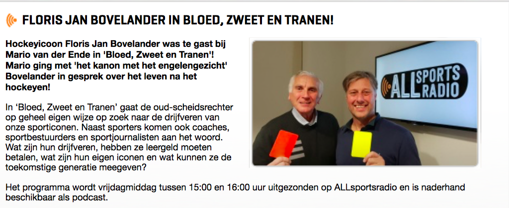 Mario van der Ende ENDLESS PROGRESSION Mario interviewt Floris Jan