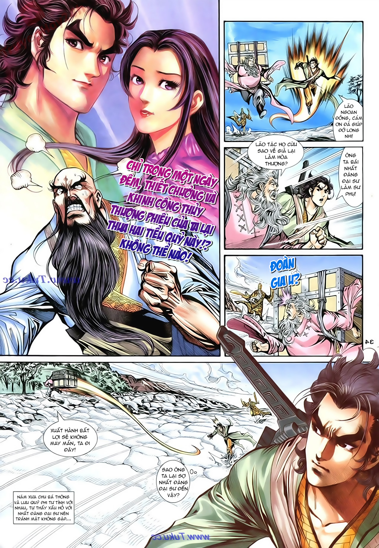 Thần Điêu Hiệp Lữ chap 63 Trang 34 - Mangak.net Thần Điêu Hiệp Lữ chap 63 Trang 34 - Mangak.net