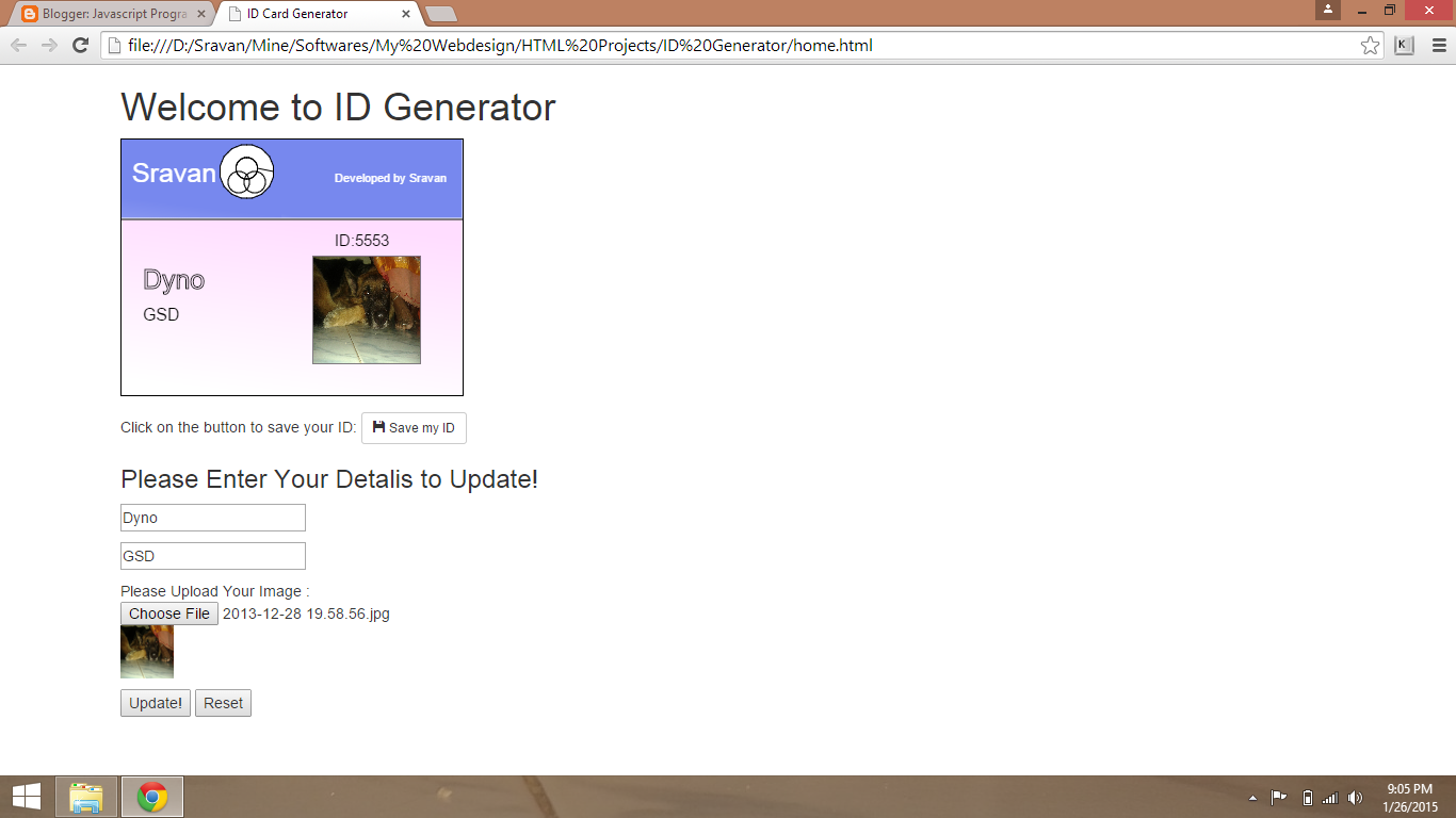 Javascript Programming