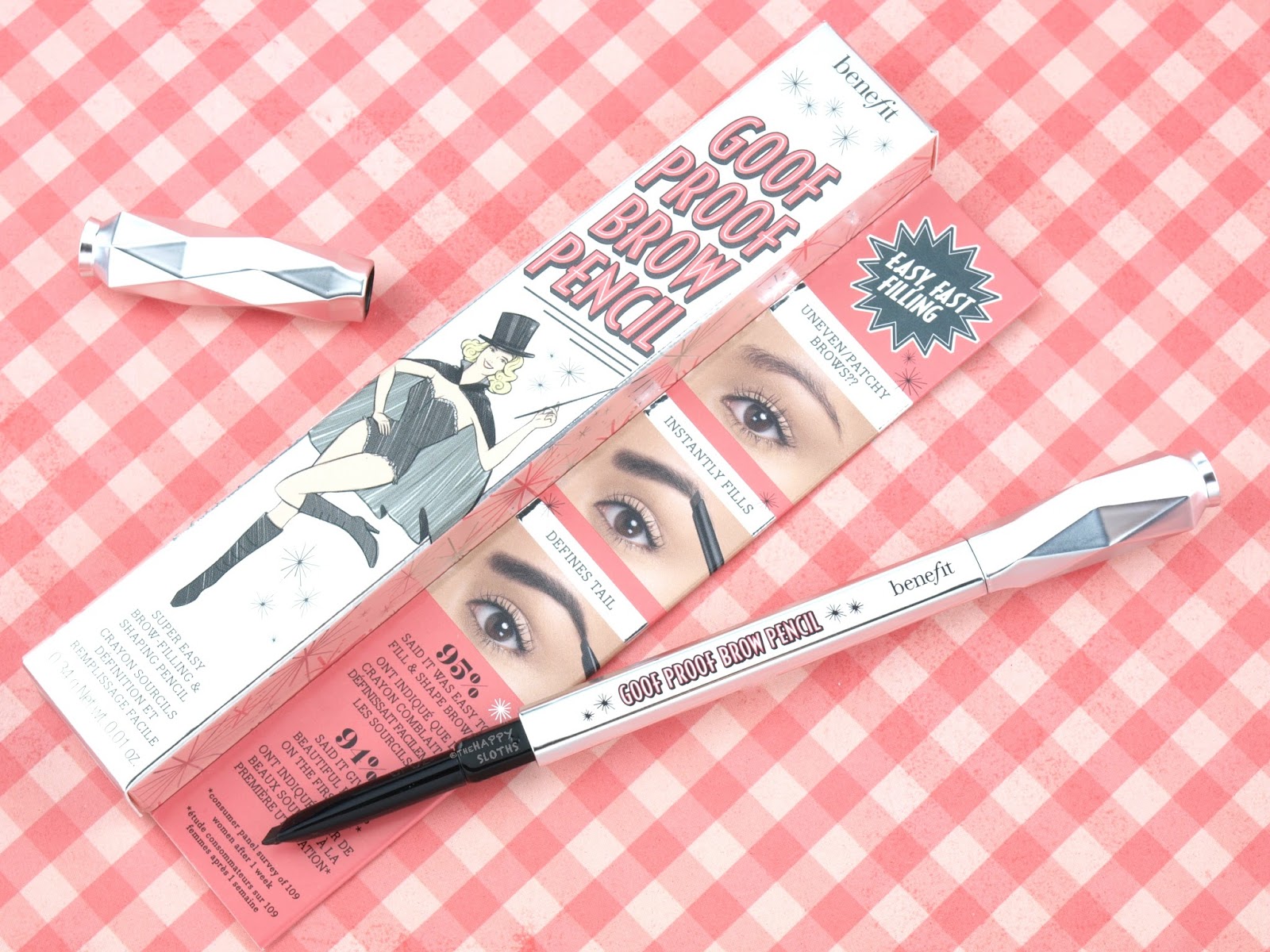 Benefit Goof Proof Brow Pencil in "06 Deep" Review and Swatches The