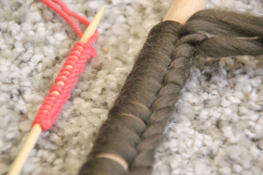 Curso online gratis APRENDER A TEJER CON DOS AGUJAS. Montar puntos.