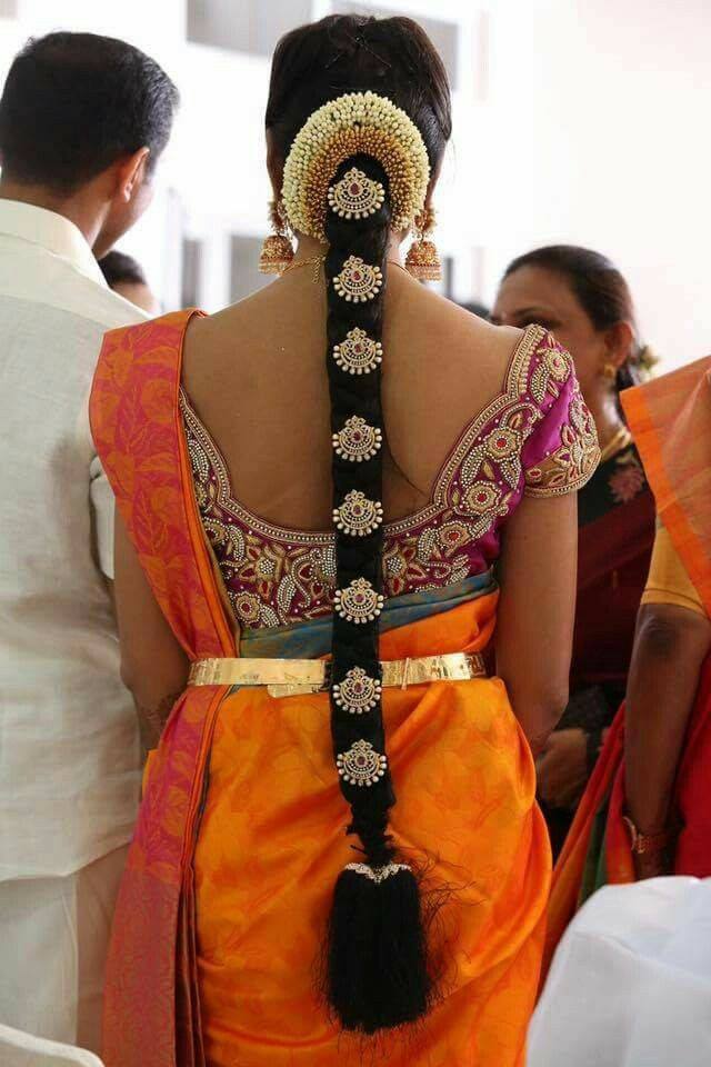 Gorgeous South Indian Wedding Bridal Hairstyles Whatsapp