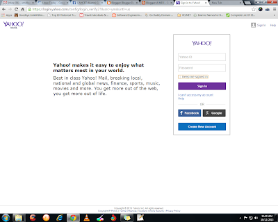 AMDI ~ Yahoo New UI Looks