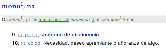 MOÑO - Espanhol, dicionário colaborativo