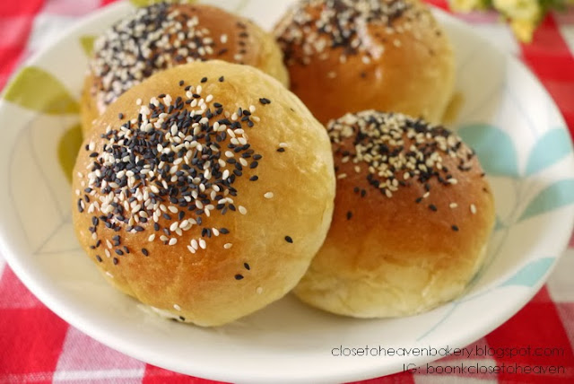 Light Brioche Burger Buns