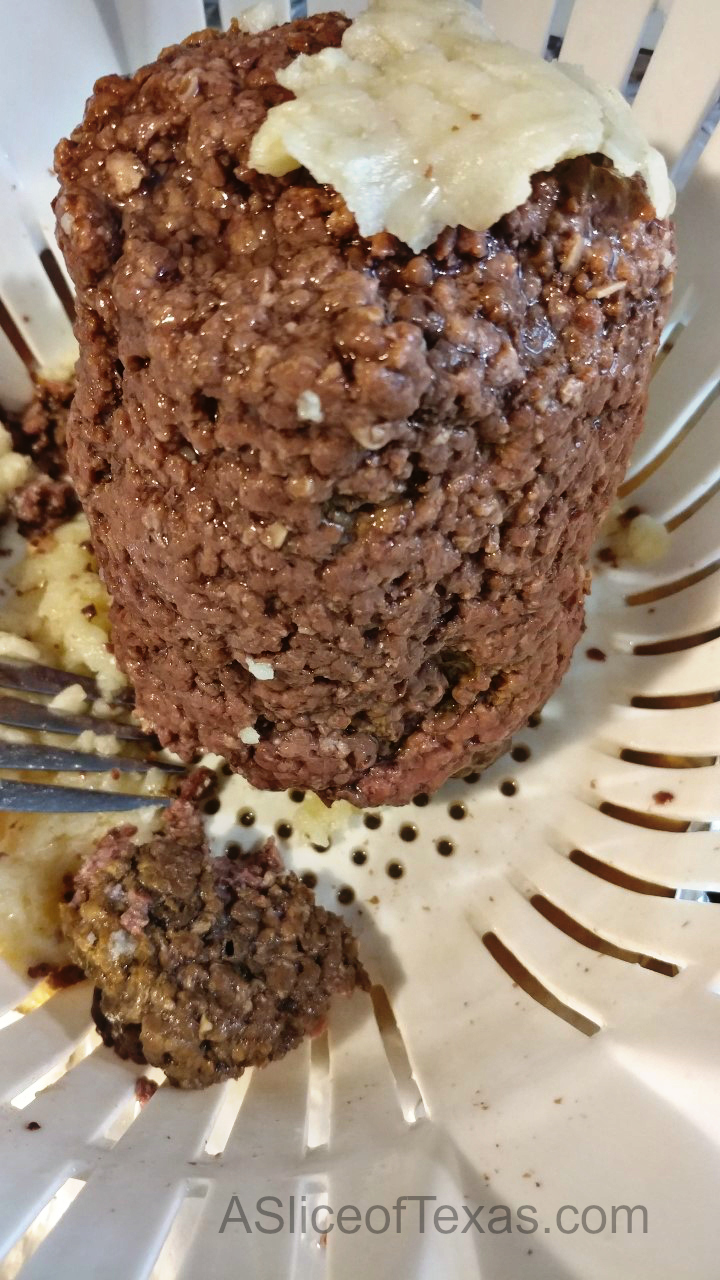 A Slice of Texas blog KEYSTONE GROUND BEEF For Food Storage REVIEW