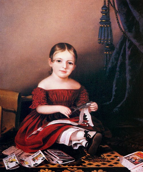 Posthumous Portrait of Mary Griffith (1841), Sarah Miriam Peale Posthumous Portrait of Mary Griffith (1841), Sarah Miriam Peale