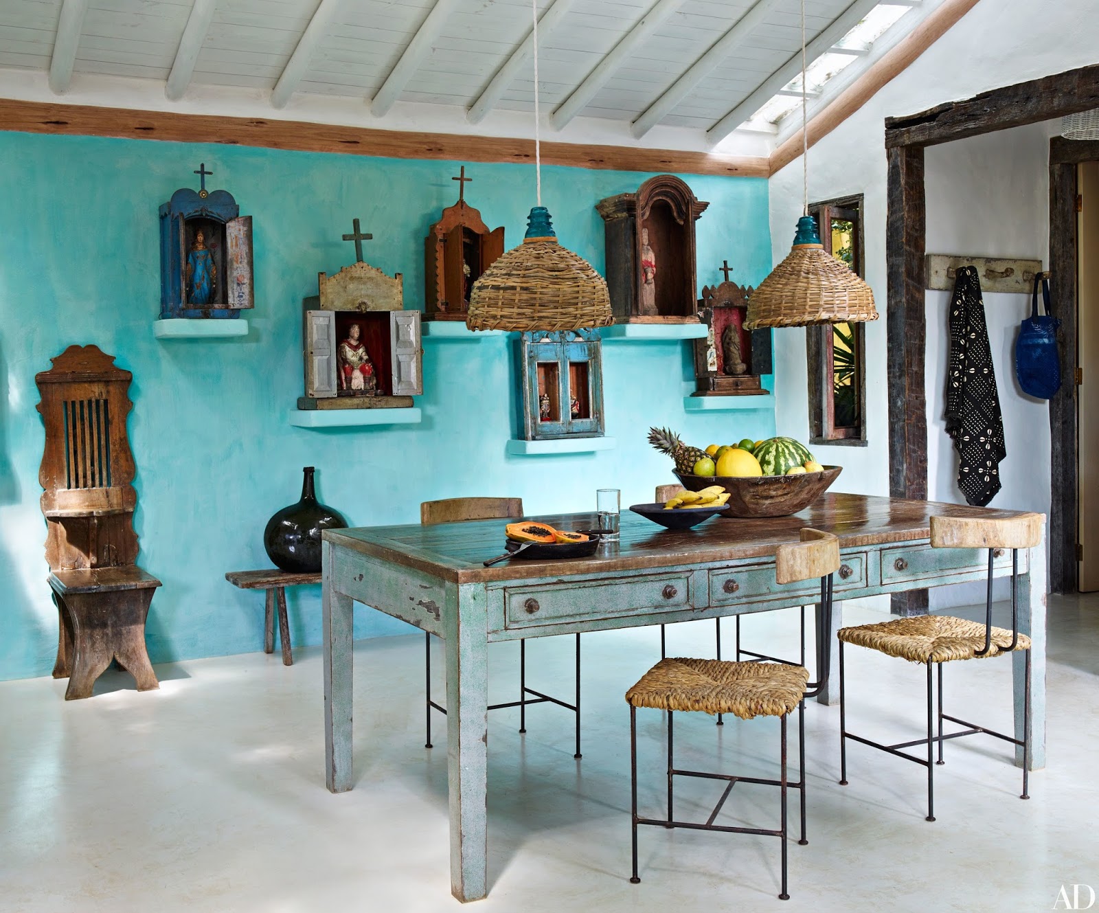 Rustic Decor Inspiration Anderson Cooper's Brazilian Beach House {Part