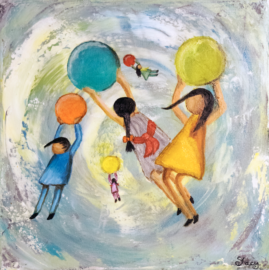Daily Painters Abstract Gallery Contemporary Art Painting Of Children daily-painters-abstract-gallery-contemporary-art-painting-of-children