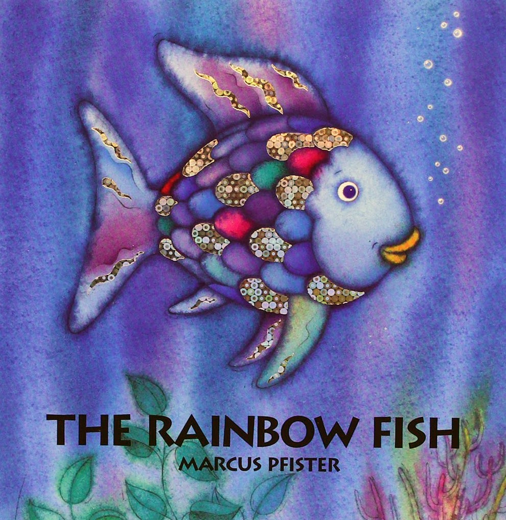 Tissue Paper Rainbow Fish Craft - Crafts on Sea